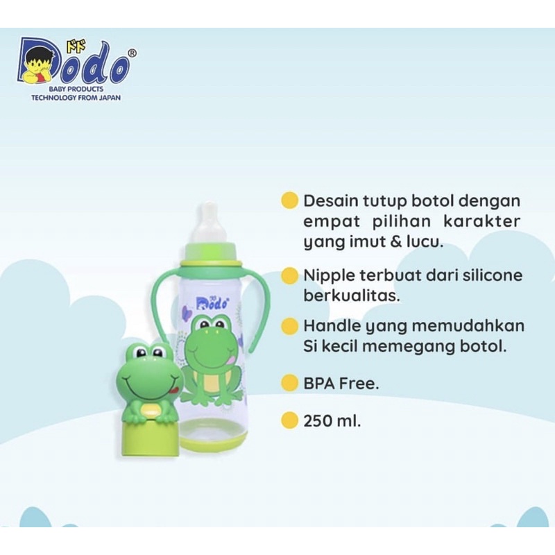 Dodo Rabbit Bottle 8OZ/ 250ml - Botol Susu DBP018