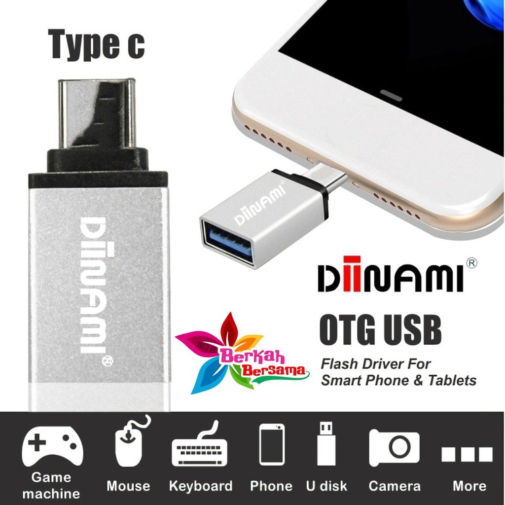 BM091 DIINAMI OTG TIPE C USB Fast translit data Samsung oppo xiaomi realme Vivo Infinix all type BB3249