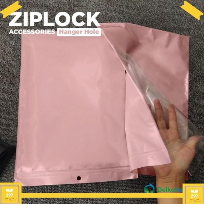 PACKING PLASTIK AKSESORIS KLIP ZIPLOCK KANTONG AKSESORIS BAJU WARNA