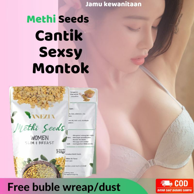 Methi Seeds herbal Pengencang Payudara obat pembesar payudara asli alami