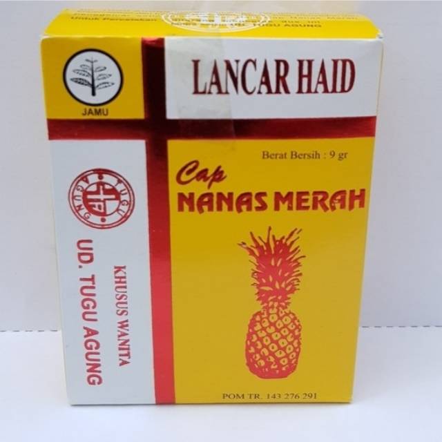 

JAMU LANCAR HAID NANAS MERAH