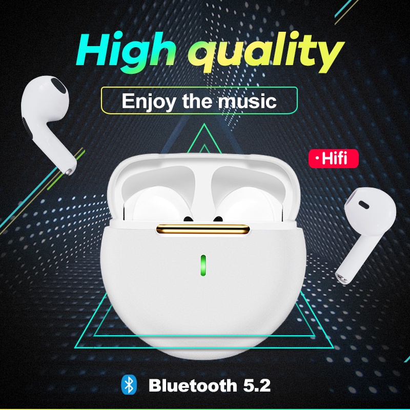 Wireless Earphone Sport Headphones with Microphone Waterproof Headsets Earbuds for Smartphones Bluetooth 5.2