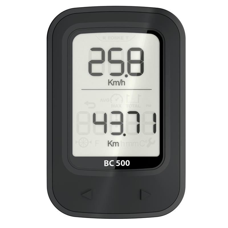 VANRYSEL 500 Pengukur Sepeda Untuk Jarak Waktu Suhu Stopwatch Wireless Cyclometer Nirkabel