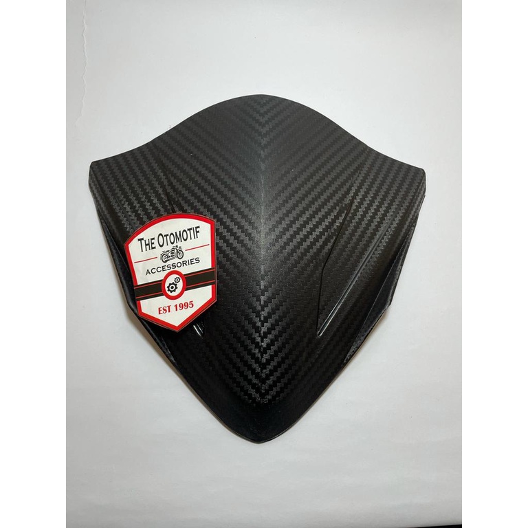 VISOR MOTOR CARBON MOTOR BEAT FI ESP NEW WARNA HITAM CARBON BAHAN BERKUALITAS