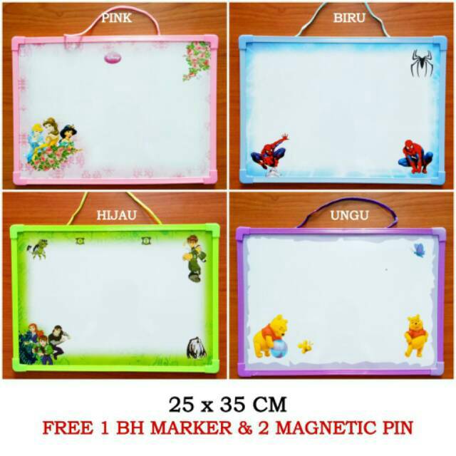 

Papan Tulis Anak / White Board / Papan Gambar Anak KK-100
