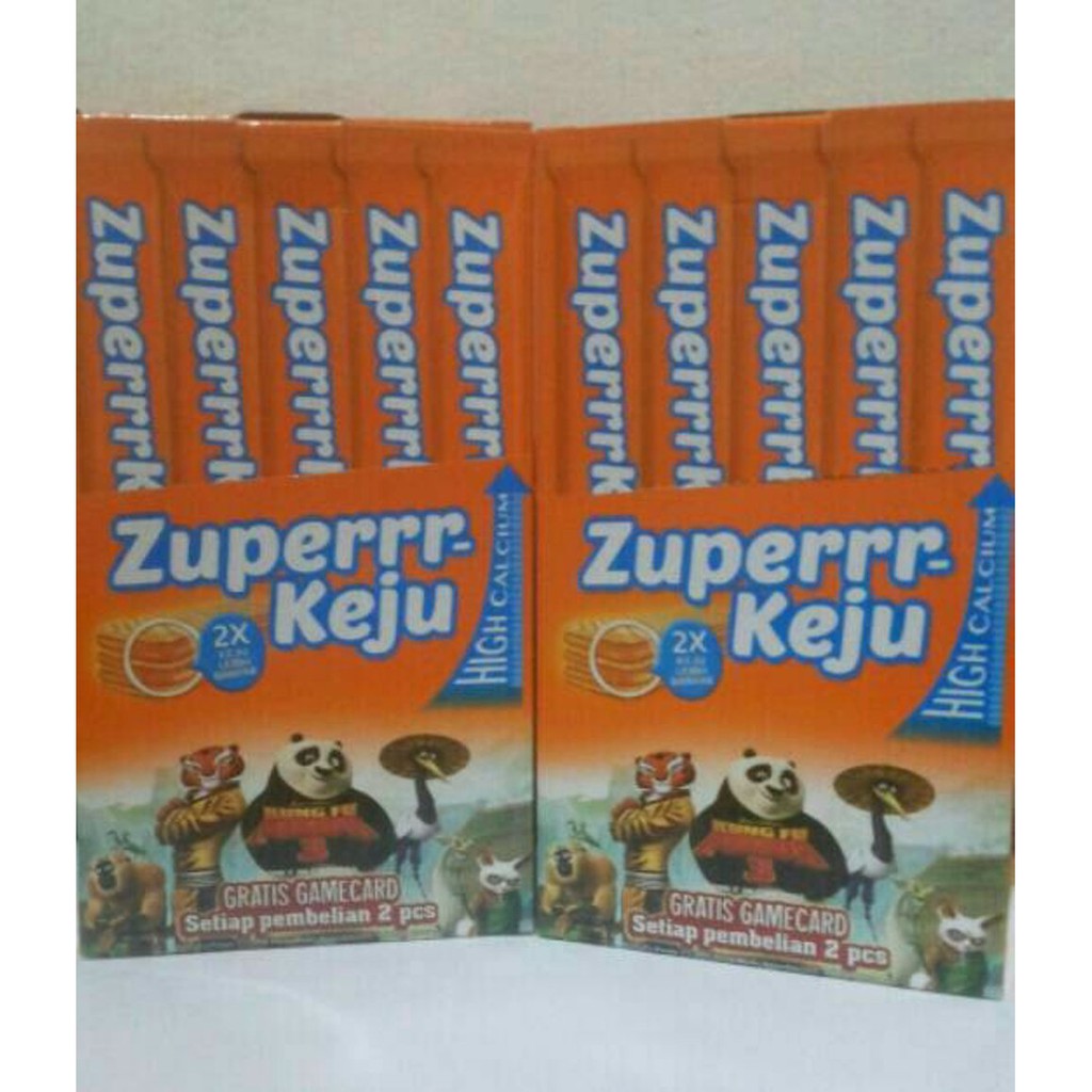 

Promo Roma Zuperrr Keju Wafer 1 Dus edisi grosir