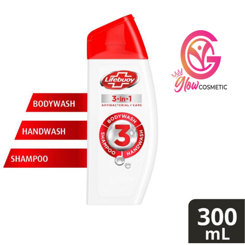 LIFEBUOY 3-IN-1 ANTIBACTERIAL+CARE 300 ML