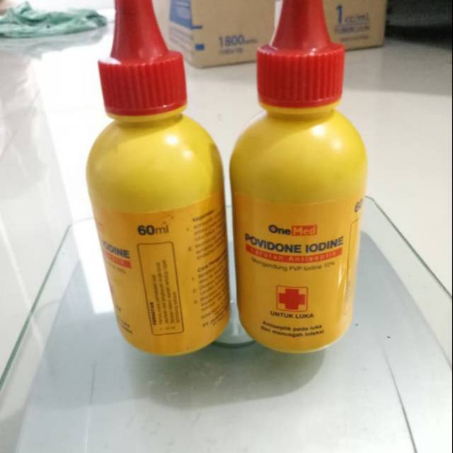 Povidon iodine Onemed 60ml Obat Luka Obat merah