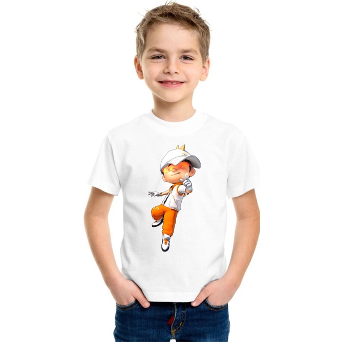 KAOS BAJU ANAK BOBOIBOY SOLAR TERBARU TERLARIS