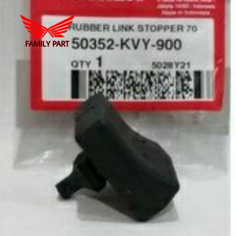 Karet Ganjal Bantalan Mesin Beat Karbu Rubber Link Stopper Beat Karbu Scoopy Karbu 50352-KVY-900