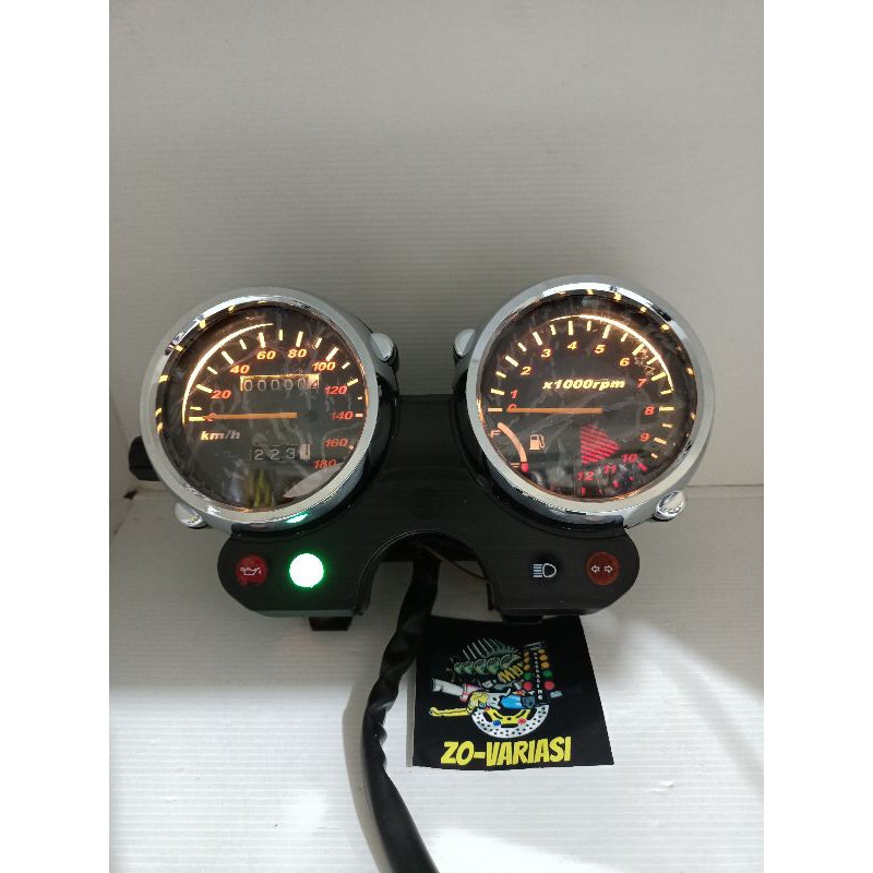 Speedometer kilometer bulat set RX King New RX S komplit