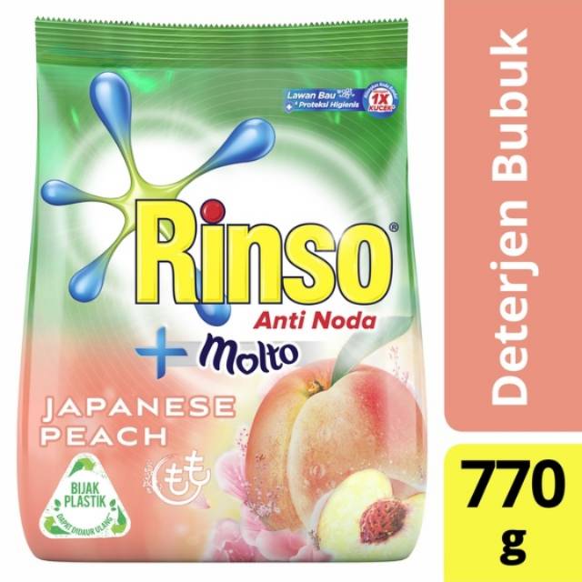 Rinso Japanese Peach 770 Gr