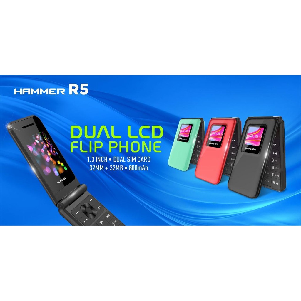 Advan Hammer R5 Flip Hp Murah Garansi Resmi Shopee Indonesia