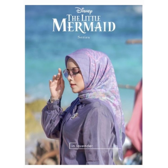 Buttonscarves Mermaid Lavender