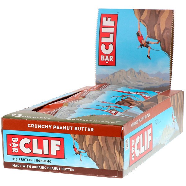 

Clif Bar Energy Bar Crunchy Peanut Butter 12X68G