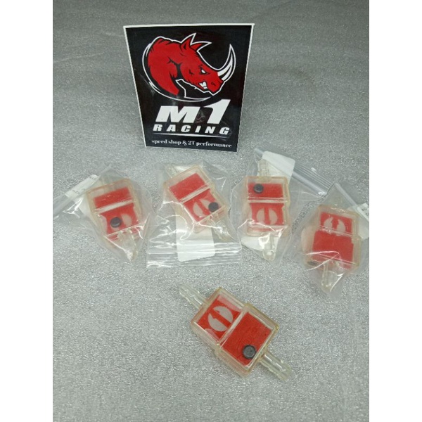 Terbaruu...filter bensin motor kotak transparan