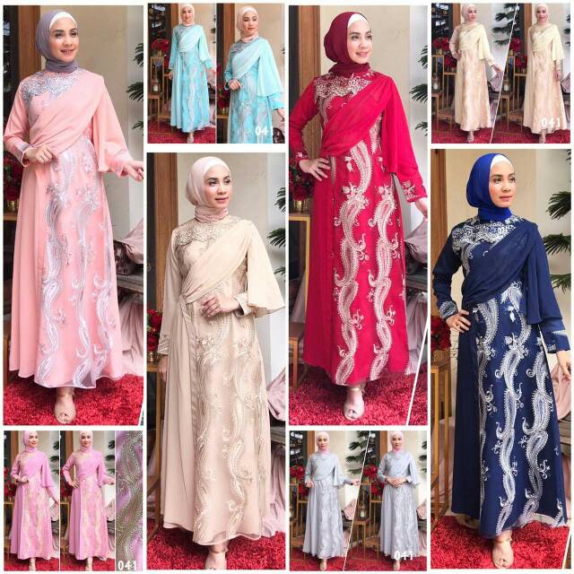 Baju pesta muslimah