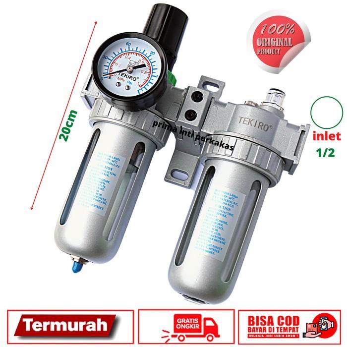 Tekiro Double Air Filter Regulator - Filter Udara Kompresor Terlaris