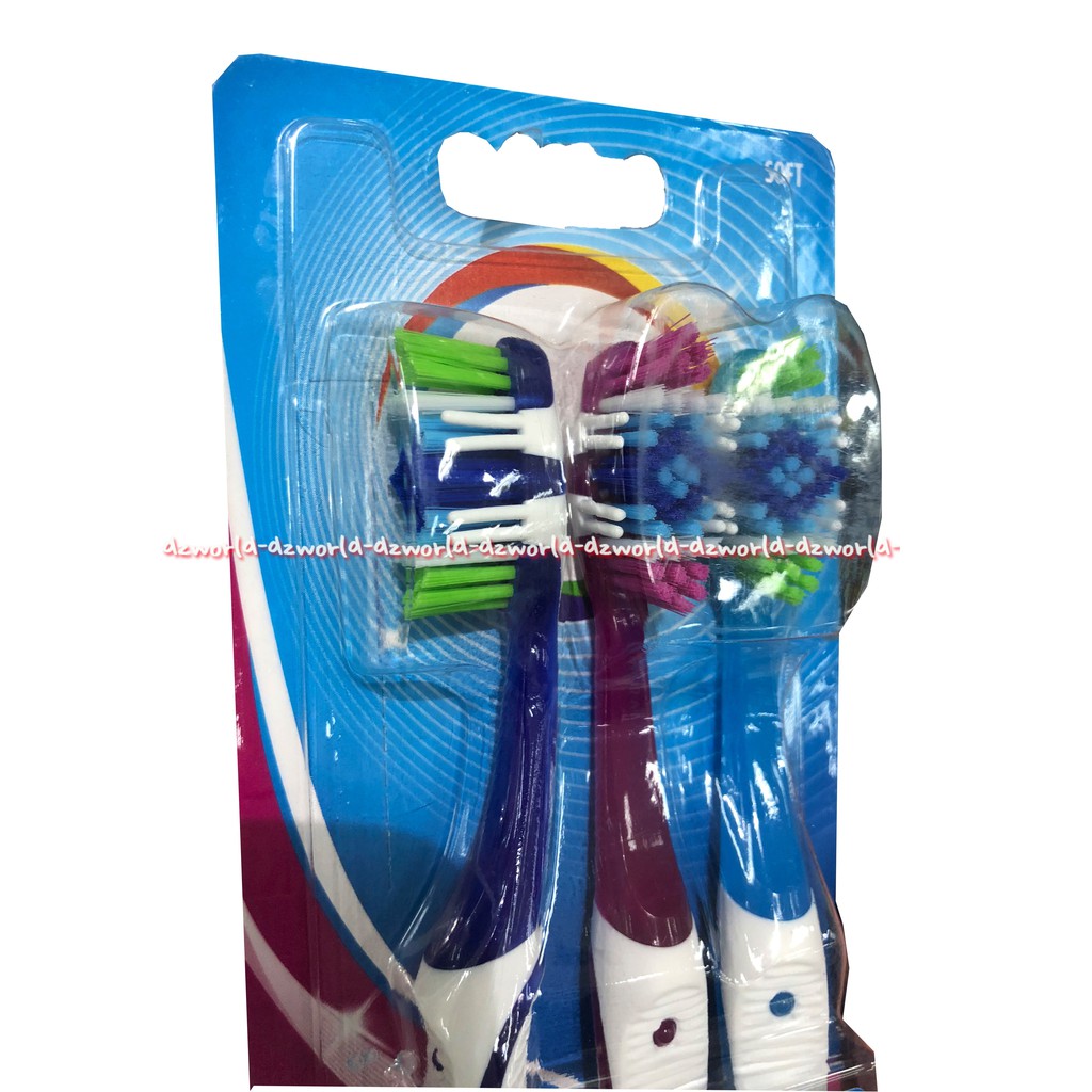 Sikat Gigi Oral B advantage complate 5 way clean buy 2 get 1 Free toothbrush OralB Prohealt Clinical