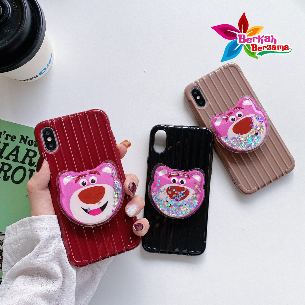 SOFTCASE POPSOCKET GLITTER SAMSUNG J2 J3 J4 J4+ J5 J6 J6+ J7 A01 CORE PRIME PRO BB5162