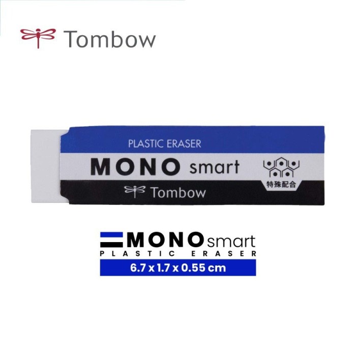 

Tombow Mono Smart Eraser White ET-ST Penghapus Pensil