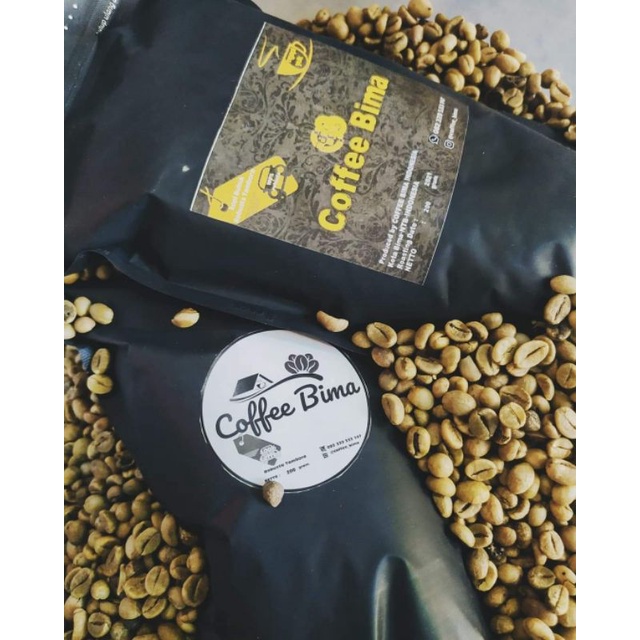 

kopi Bima Robusta tambora BUBUK/BIJI 200 gram