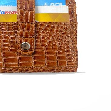 ❊ MEIMEISHOP LAVA CARD HOLDER CROCO FASHION WALLET CREDIT CARD HOLDER MINI WALLET LOKAL BATAM ♛