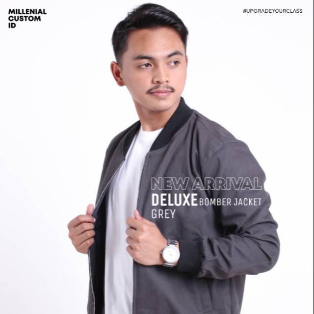 Jaket Bomber Pria Bomber Jaket Grey Bomber Jacket Pria Original Jaket Bomber Murah Jaket Pria Tebal