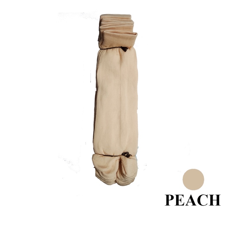 Kaos Kaki Jari Jempol Polos Varian Warna Lusinan-PEACH