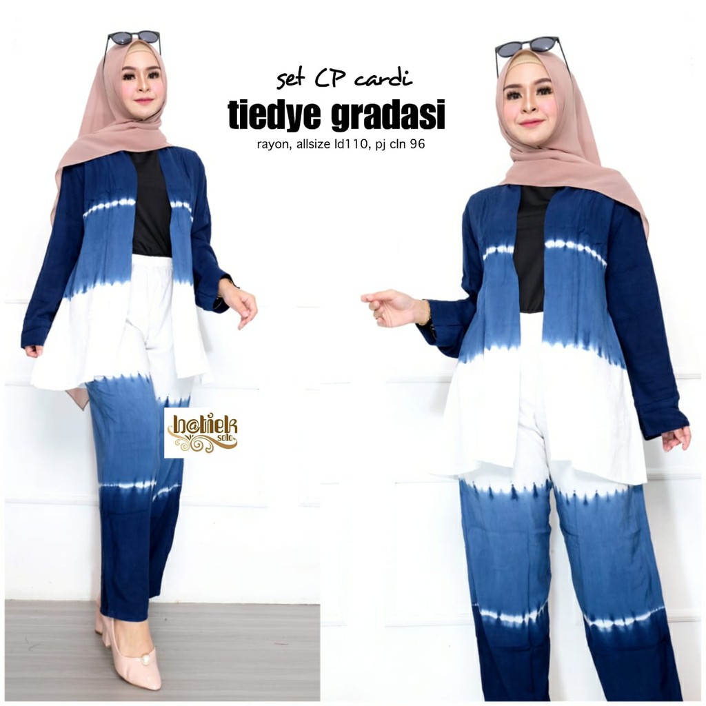 Set cp  cardi tiedye gradasi