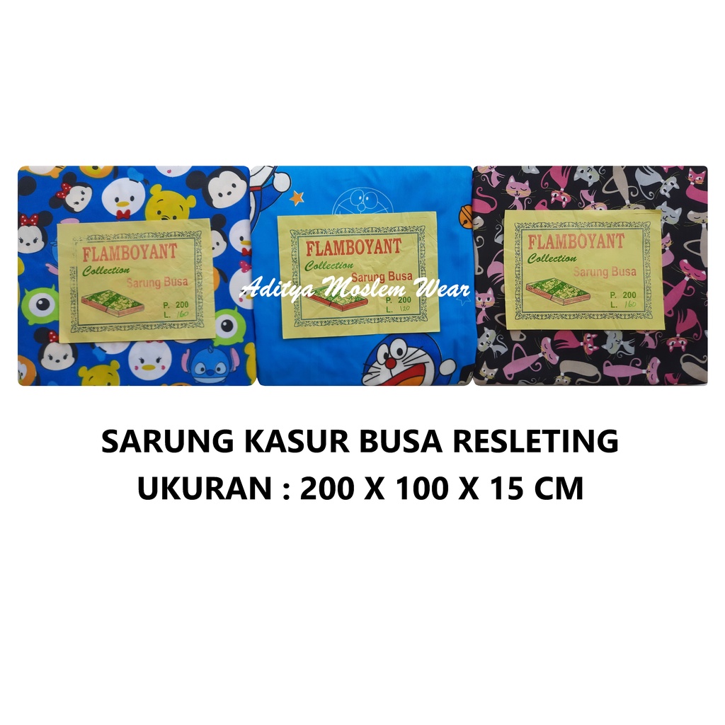 URUNG KASUR BUSA RESLETING SPREI SLETING KARAKTER NO 4 UKURAN 200X100X15 CM