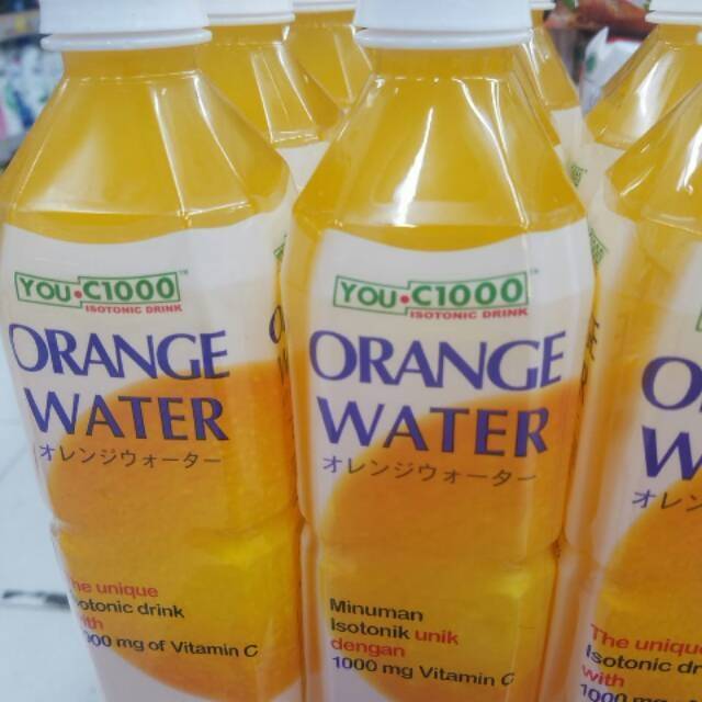 

(FREE ONGKIR) You C1000 Orange Water isotonic YOU C 1000 ORANGE WATER 500ml YOU C1000 LEMON WATER