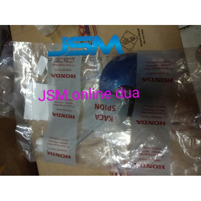 SEPASANG SPION SCOOPY FI SCOOPY KARBU BIRU ORI AHM ORI ORIGINAL