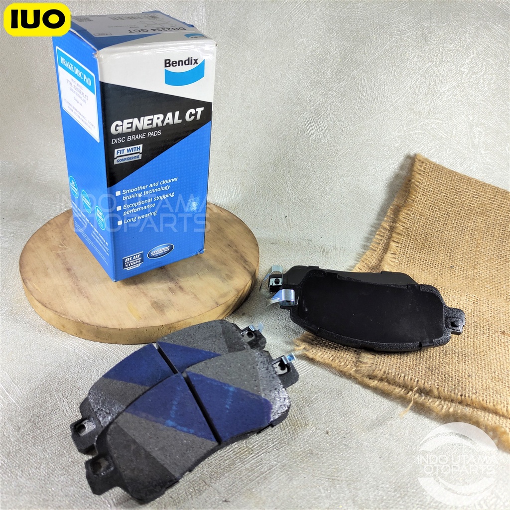 Kampas Rem Mazda 2 Skyactiv BENDIX Brake Pad DB 2334 GCT