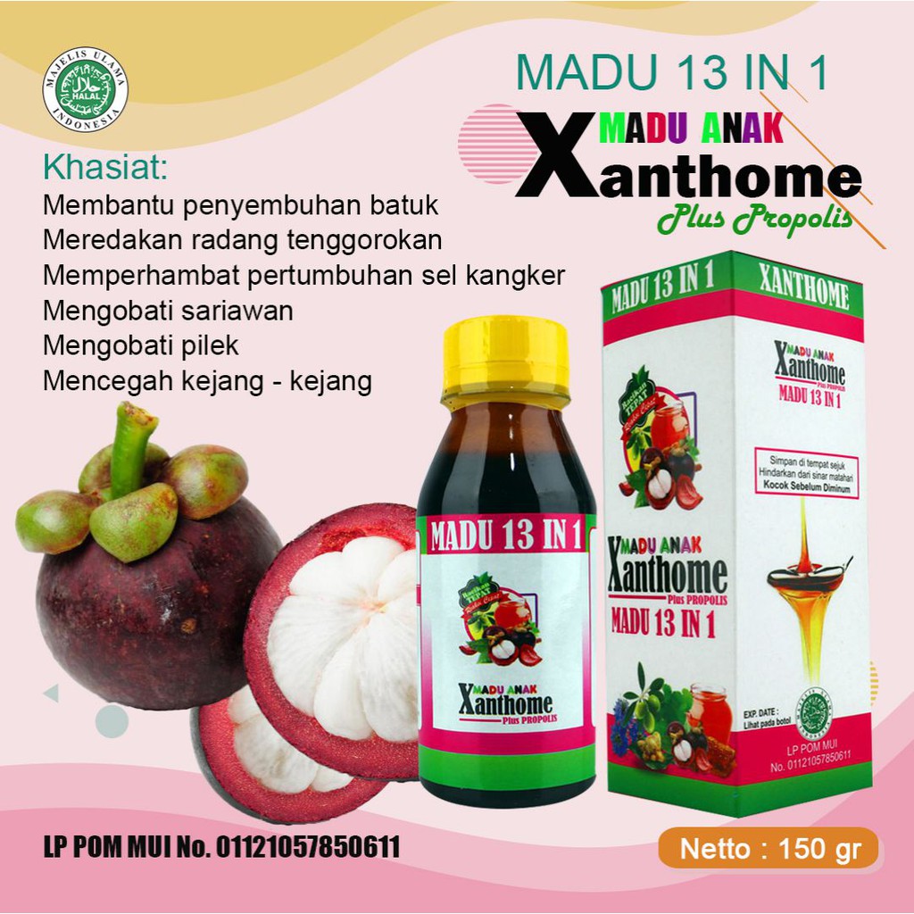 Madu Anak Xanthome 13 In 1 Bukan Jadied Kids Indonesia