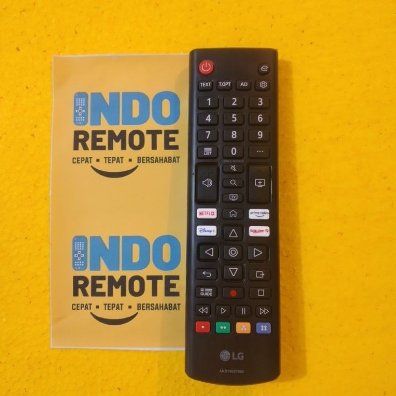 REMOTE TV LED LCD SMART TV AKB SERIES ORIGINAL