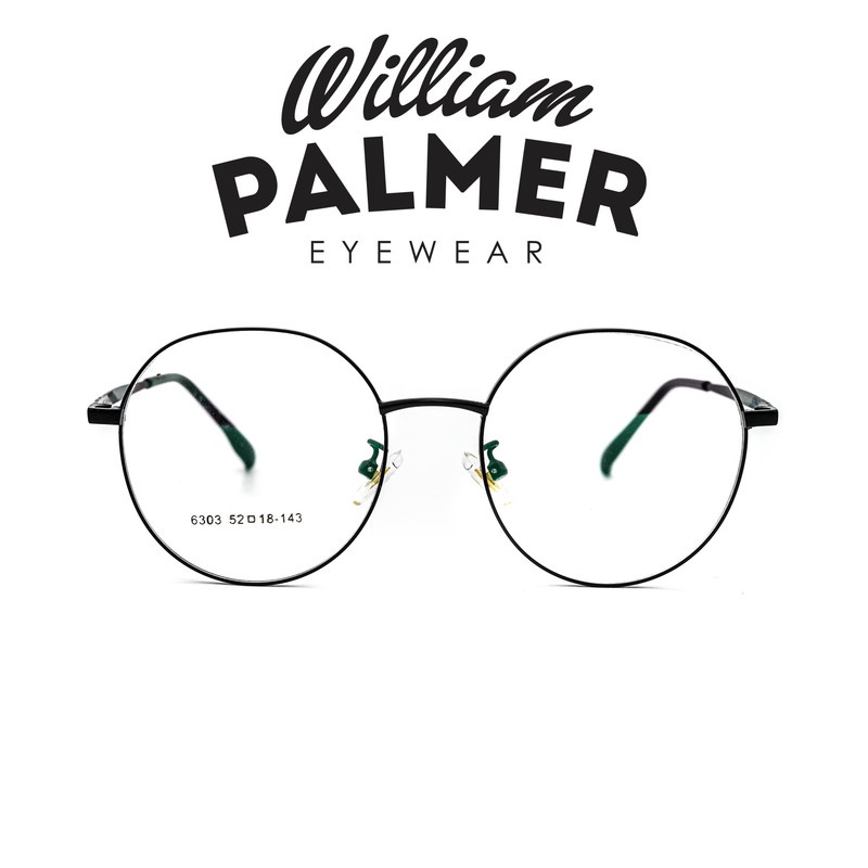 William Palmer Kacamata Pria Wanita Metal 6303 C5 Black