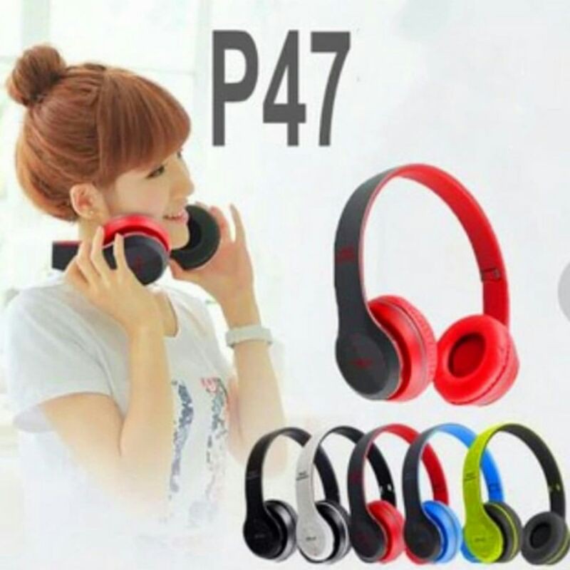 Handsfree Headset  Bando Bluetooth P47 Wireless Super Bass