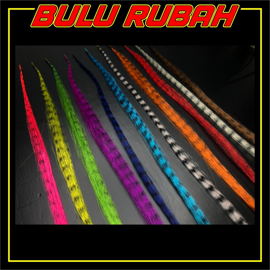 Bulu Rubah Halus Assist Hook Fly Fishing