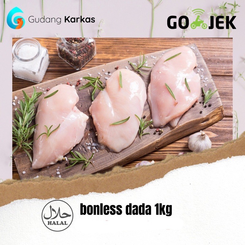 

Bonless Dada/Fillet Ayam 1kg