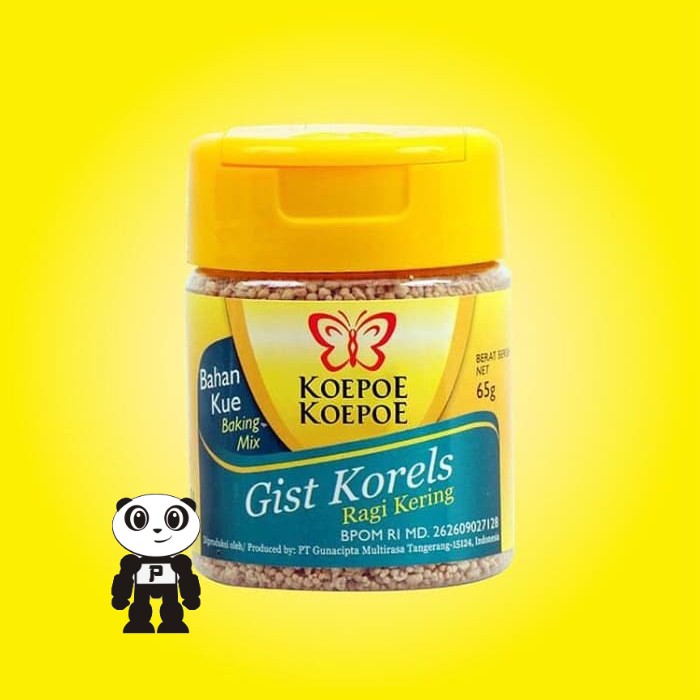 

[MAREM] KOEPOE KOEPOE GIST KORELS RAGI KERING 65GR RAGI INSTAN PENGEMBANG ROTI