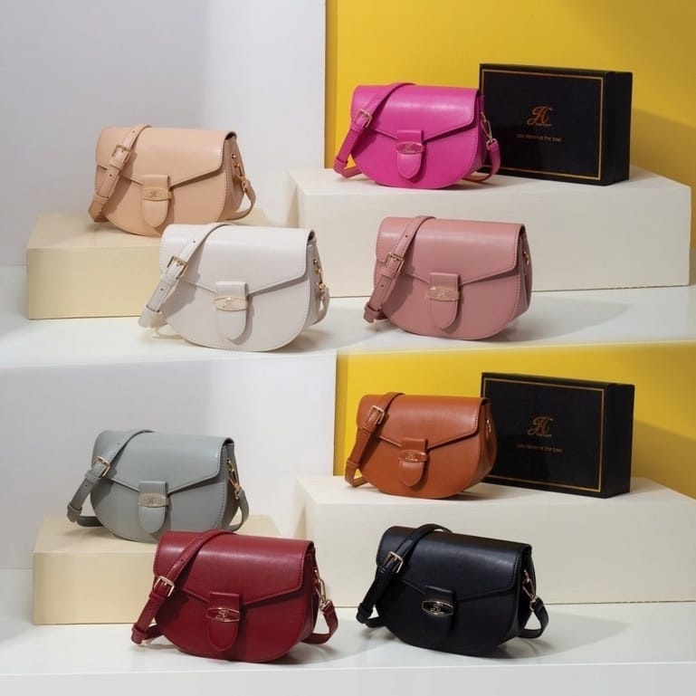 Sylvia Bag Jims Honey Tas Slempang Wanita Murah Lucu 100% Original Free Box