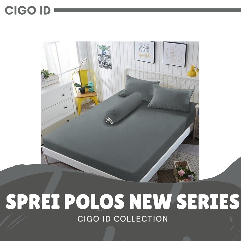 SPREI DISPERSE POLOS BY MORNING OWL  BAHAN KATUN DISPERSE MICROTEX  120x200 / 160x200 / 180x200  TINGGI 20