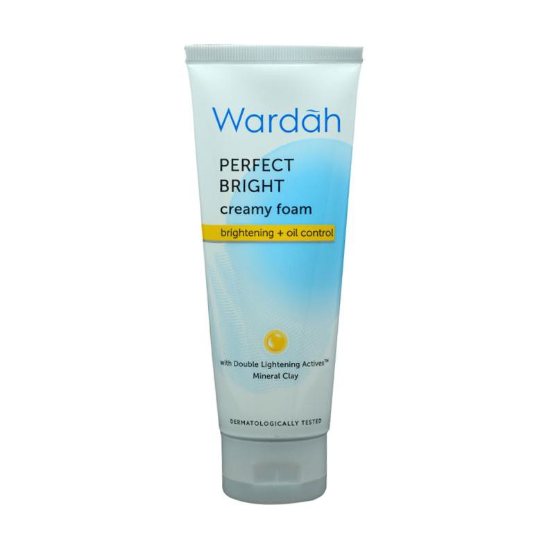 Wardah Perfect Bright Creamy Foam Bright Smooth/Oil Control 100 ml