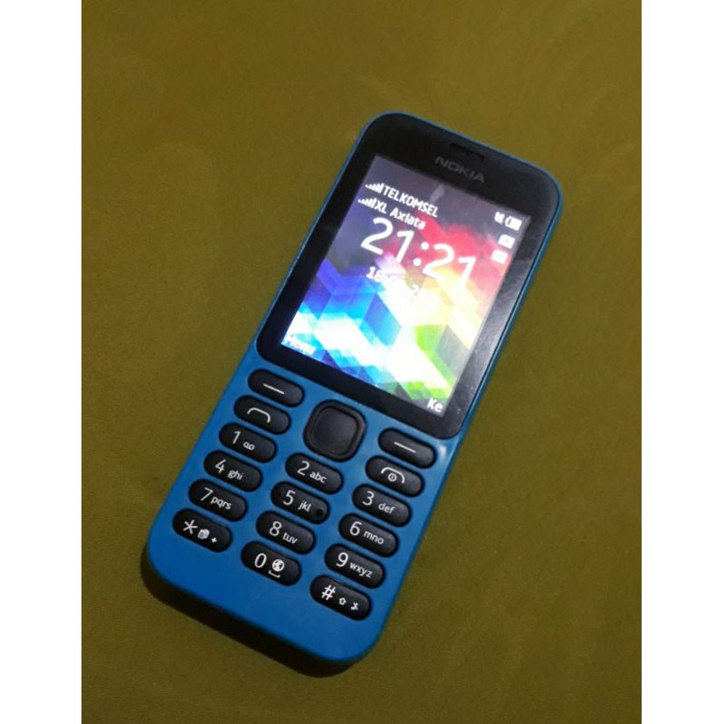 HP NOKIA 215 ORIGINAL REFURBISH MULUS-HP NOKIA JADUL ORIGINAL-BIRU