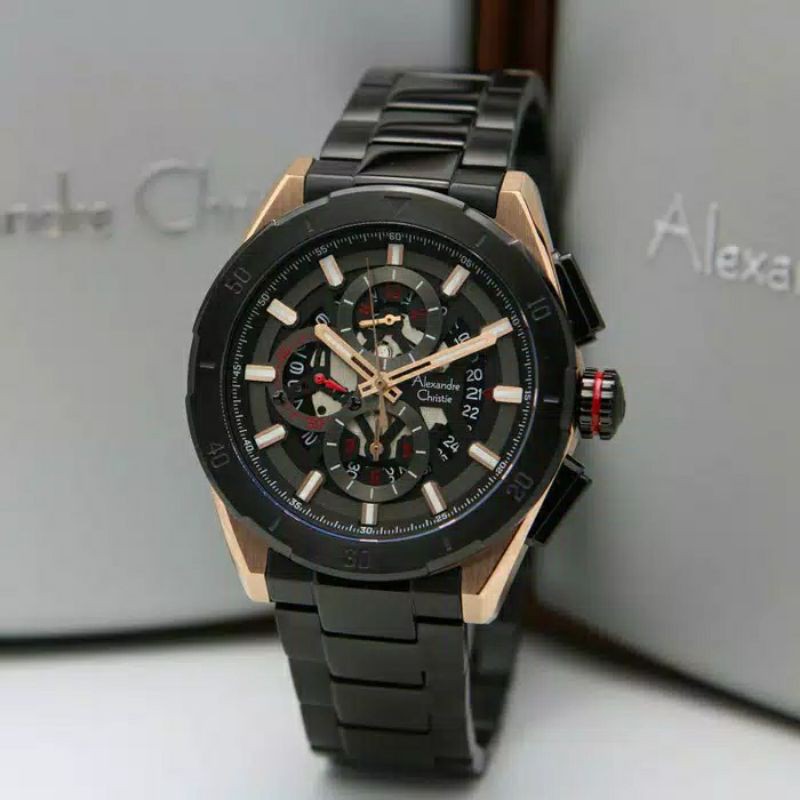 JAM TANGAN PRIA ALEXANDRE CHRISTIE AC 6560 / AC6560 ORIGINAL