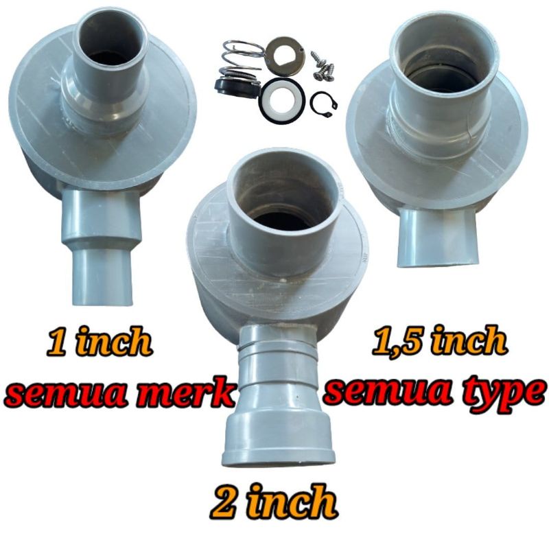 alkon keongan pvc pompa air modifikasi 1 set