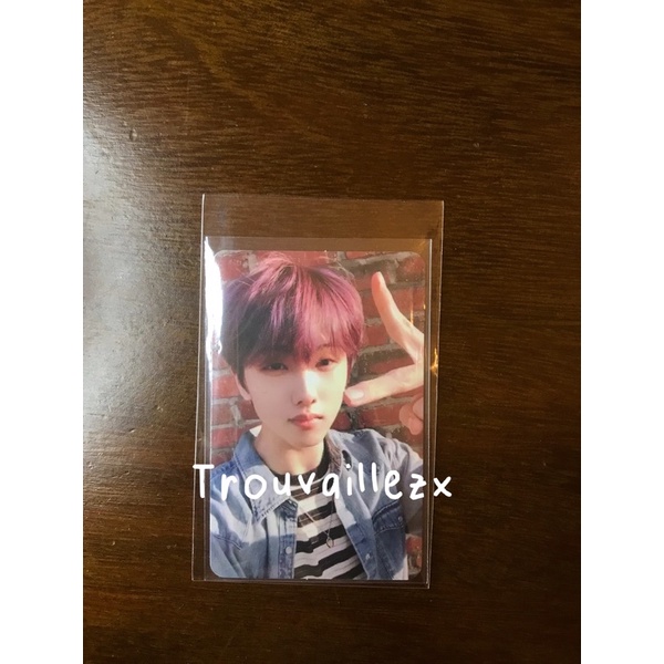 Photocard pc jisung hot sauce jewel case nct dream