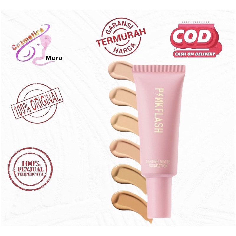 ( foundation ) pink flash foundation Tube - pink flash lasting matte Foundation