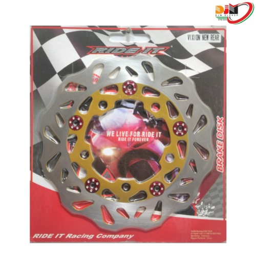 RIDE IT Piringan Disc Cakram Vixion New, Jupiter Mx King 200mm Belakang